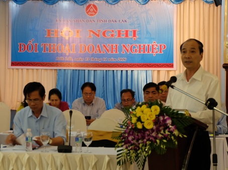 Hội nghị đối thoại doanh nghiệp.