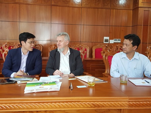 Thường trực Tỉnh ủy Đắk Lắk làm việc với Phần Lan